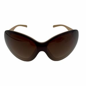 CHANEL Brown Gradient Butterfly Sunglasses